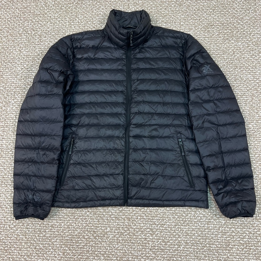 ZeroXposur Men's Quilted Black Puffer Jacket